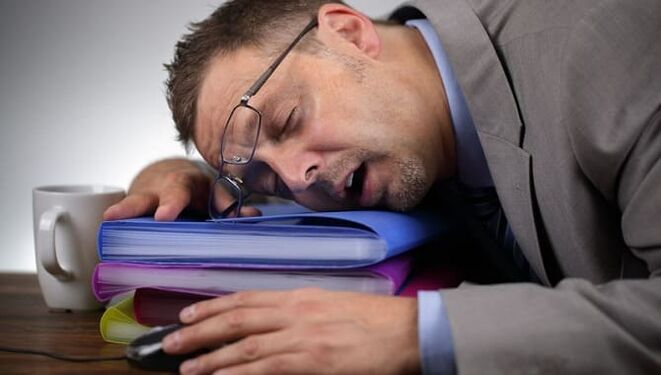 Syndrome de fatigue chronique dû aux parasites.